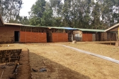 new classrooms constructed by the community