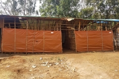 new classrooms constructed by the community